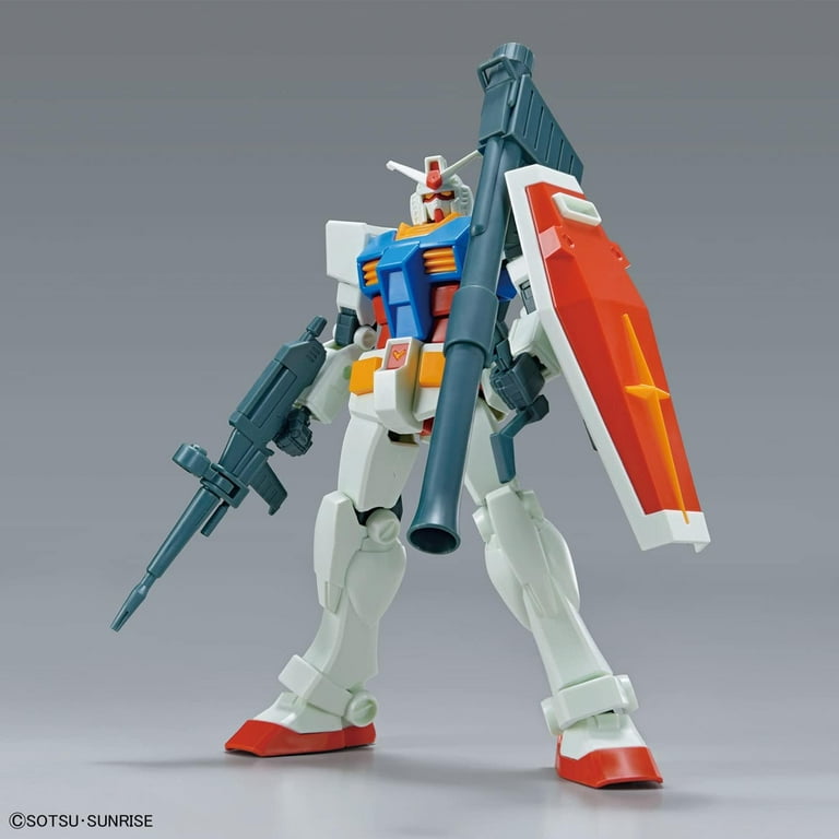 Bandai Entry Grade RX78 Plastic Gundam Action Figure - Walmart.com