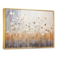 thumbnail image 2 of Designart "Harmonious Snowdrop Simplicity II" Snowdrops Floater Framed Wall Art Living Room, 2 of 5