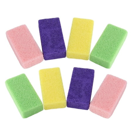 KABOER 2Pcs Random Color Pedicure\/Foot Care Foot Pumice Stone Exfoliate Sponge Rub Your Feet`S Dead Skin Remover Make Feet Smooth And Comfortable