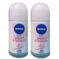 thumbnail image 1 of Desodorante Roll On NIVEA Pearl Beauty para mujer, 50 ml (paquete de 2), 1 of 4