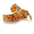 thumbnail image 1 of Ribbon Traditions 2 1/2" Wired Ribbon Pumpkins on Natural Burlap 25 Yards, 1 of 4