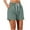 Army Green, variant on Busydd Womens Shorts Mid Rise Quick Dry Gym Running Shorts Solid Color Elastic Wasit Drawstring Yoga Workout Shorts Summer Casual Sweat Shorts with Pockets,Plus Size Shorts S-4XL