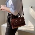 thumbnail image 4 of Bolso de diseño simple, bolso de mujer, bolso de hombro tipo bandolera de cuero artificial a la moda, 4 of 5