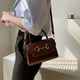 thumbnail image 4 of Bolso de diseño simple, bolso de mujer, bolso de hombro tipo bandolera de cuero artificial a la moda, 4 of 5