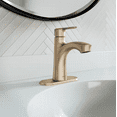 thumbnail image 3 of MOEN 84516BZG Findlay Single-Handle Single-Hole Bathroom Faucet in Bronzed Gold, 3 of 5
