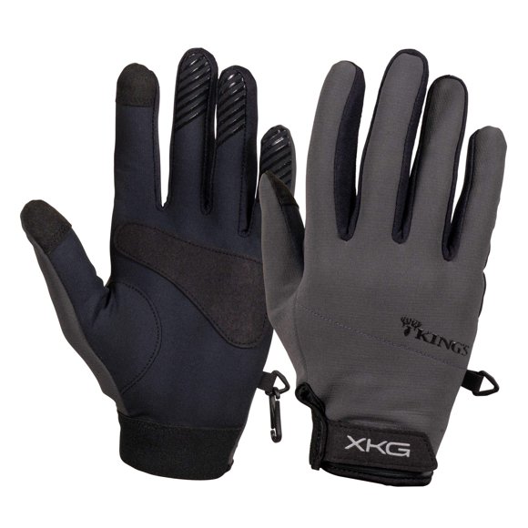 King's Camo XKG Mid Weight Glove, Charcoal, Medium