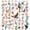 4A-50pcs, variant on 35pcs-50pcs Cute Animal Decals Cartoon Funny Stickers Kids Stickers for Luggage Phone Notebook