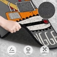 thumbnail image 3 of Honeii I Like Big Digger Print Car Foot Mat Four-Piece Set - Front & Rear Universal Car Floor Mats for SUVs, Trucks, Sedans, 3 of 7