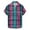 Multicolor#07, variant on ZCFZJW Mens Plaid Button Down Hawaiian Shirts Casual Summer Short Sleeve Big and Tall Regular Fit Graphic T-Shirts Trendy Holiday Vacation Beach Tops Multicolor#02 XXXXL