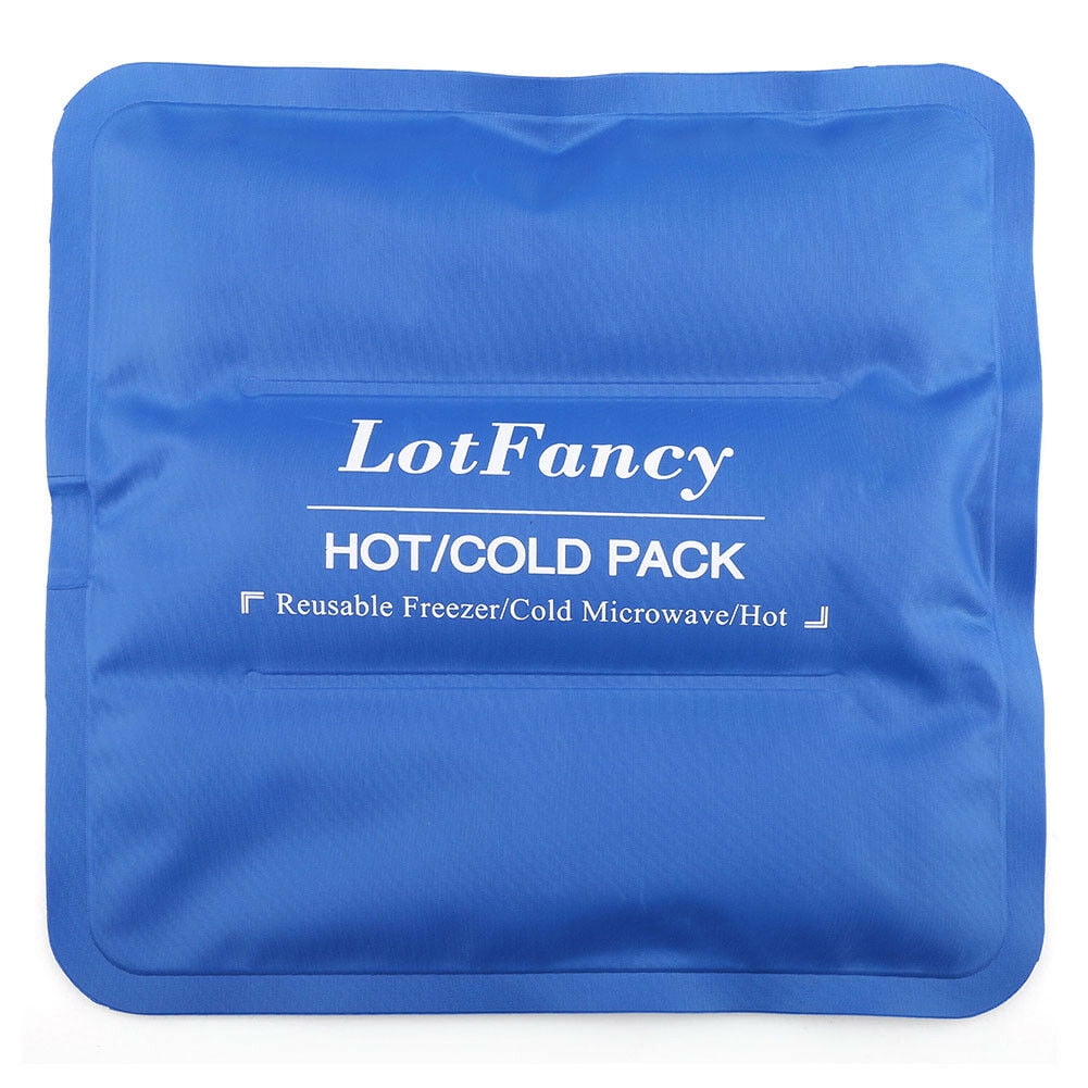 Reusable Hot Cold Gel Ice Pack Heat Therapy Wrap First Aid Kit Back