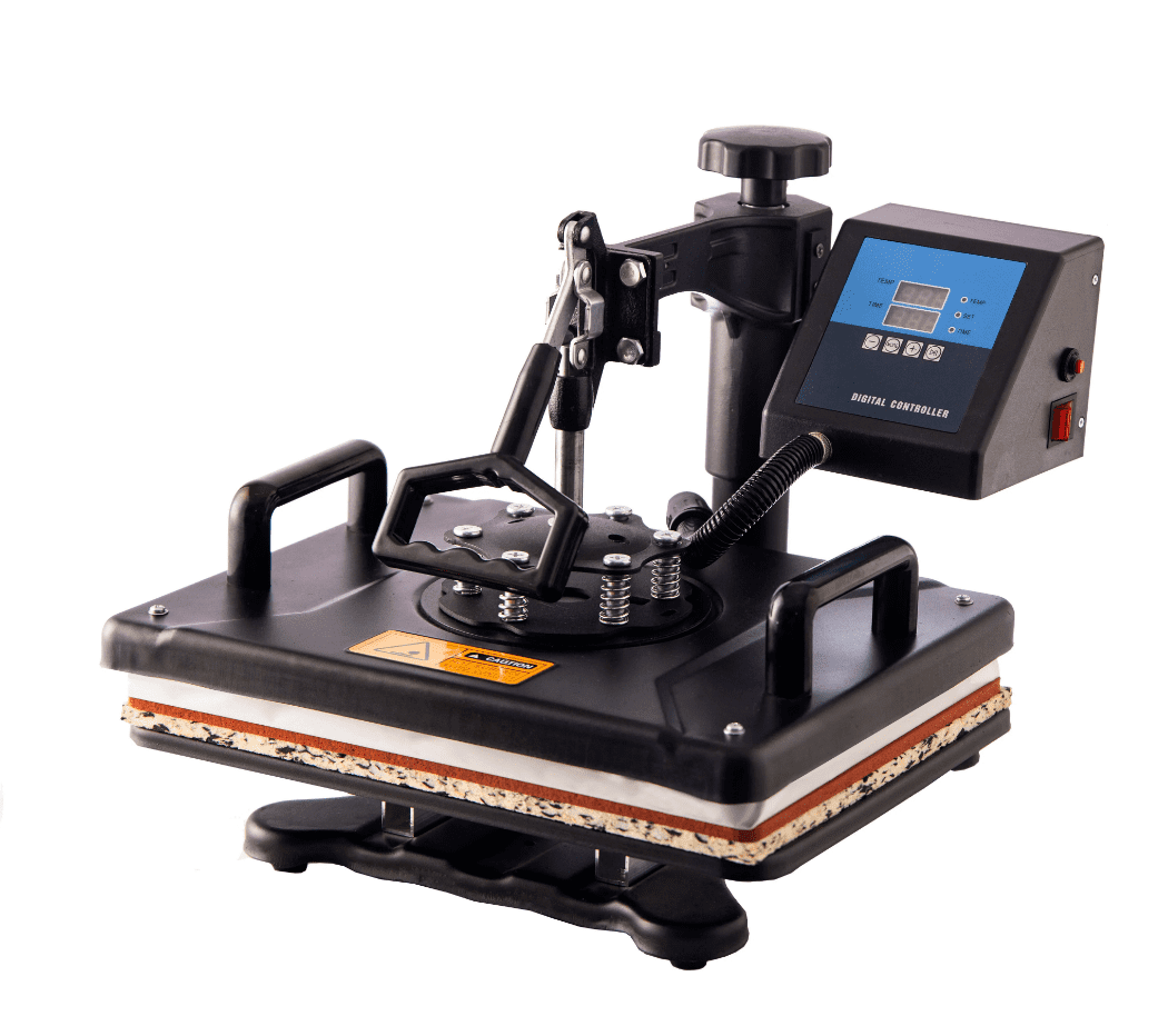 SHUOHAO Brand Cheap 30*38 CM 6 in 1 Combo Heat Press Machine Sublimation Printer 2D Heat Transfer Machine for Cap Mug Plate T-shirts CE Approved