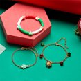 thumbnail image 3 of Yoyauz Christmas Bracelet Set for Ladies Girls Santa Claus Christmas Tree Bell Elk Snowman Gift Charm Adjustable Bracelet For Christmas Accessories Decoration Jewelry Gifts, 3 of 6