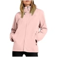 thumbnail image 1 of Chaquetas y abrigos casuales con capucha de manga larga para mujer, chaqueta impermeable con capucha y bolsillo con cremallera para primavera e invierno, ropa de montañismo al aire libre, chaqueta dep, 1 of 7