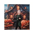 thumbnail image 5 of Girls Dress Spider Web Glow In The Dark Long Sleeve Halloween Costume 4 Years, 5 of 9