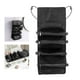 thumbnail image 4 of Neceser plegable portátil, organizador de bolsa de maquillaje cosmético colgante pequeño desmontable para viajes de negocios, vacaciones, Negro Yinane Estuche de maquillaje colgante, 4 of 8