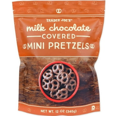 Trader Joe's Milk Chocolate Covered Mini Pretzels 12oz