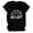 Black, variant on NJGRAE Western Tops for Women Women’S Loose Fit T-Shirts Women's English Letter Printed Round Neck Casual Short Sleeved Top Women Tshirts Xxl