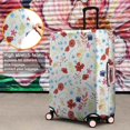 thumbnail image 4 of Pioneer Flower Floral Print Pattern Luggage Cover Fashion Suitcase Cover Baggage Covers Fit 25-28 Inch Luggage (Go Travel), 4 of 5