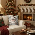 thumbnail image 6 of SLYNSHome Holiday Throw Pillow Covers,Christmas Pillow Case Silver Winter Decoration Cushion Case for Sofa Couch Bed, 6 of 6