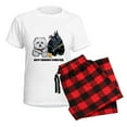 thumbnail image 5 of CafePress - Scottie & Westie Best Friends Women's Light Pajama - Women's Short Sleeve Print T-Shirt and Pants Light Cotton Pajama Set, 5 of 7
