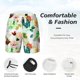thumbnail image 3 of Fotbe Floral Vintage Traje de Baño para Hombre – Shorts de Natación de Secado Rápido con Forro y Bolsillos-Medium, 3 of 6