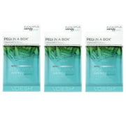 Voesh Pedi In A Box Deluxe 4 Step Pedicure Eucalyptus Energy Boost Pack of 3