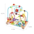 thumbnail image 4 of Juguete de madera con forma de laberinto de cuentas AISHUN para niños pequeños y niñas, 4 of 6