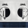 thumbnail image 6 of Hampton Bay 18.25" Elmcroft Farmhouse Bathroom Vanity Light with Metal Shades, 6 of 6