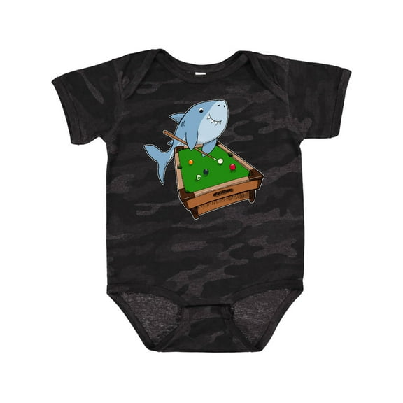Inktastic Pool Shark Boys or Girls Baby Bodysuit