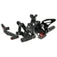 thumbnail image 2 of Reposapiés traseros ajustables de competición negros para Honda CBR1000RR-R SP 2021-2025, 2 of 16