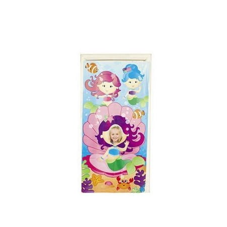  Mermaid  Party  Photo Door Banner Party  Decorations  Door 