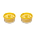 thumbnail image 4 of Bearachild Separador de huevos de gran capacidad, caja de almacenamiento de yema blanca, divisor profesional, contenedores de separación para hornear, Amarillo 2piezas Bearachild CBP209323, 4 of 6