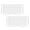 White, variant on Toptie 2 Pack Waitress Waiter Server Bistro Waist Apron with 3 Pockets, Restaurant Kitchen Chef Half Aprons, 24"W x 12"H-White