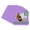 Pansy Purple, variant on Grape Purple Picture Frame Mat for 13x13 Frames - Heart Opening for 10x10 Photos - 10 Mats