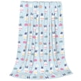 thumbnail image 2 of Sikiie Rabbit In The Rain Ultra-Soft Micro flannel Blanket Luxury All Seasons Warm Blanket for Bedding Sofa and Travel (4 sizes)-80"x60", 2 of 7