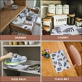 thumbnail image 5 of Polyester Leaf Kitchen Shelf Liners Clear Cabinet Liner Drawer Mat Non Adhesive PEVA Shelf Liners Non-Slip Washable Waterproof Oilproof Pads Protectors, 5 of 9