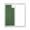 Green, variant on White Burlap Texture Window Privacy Film, Farmhouse Vintage White Static Cling UV Sun Blocking Tint Film Heat Control Windows Films for Bedroom Bathroom, Window Stickers 17.7"x39.3"