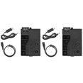 thumbnail image 1 of Batería ficticia 2X -E8 con cable adaptador USB de repuesto para banco de energía de CC LP-E8 para DSLR 550D, 600D, 650D y 700D, 1 of 8