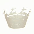 thumbnail image 2 of 50 piezas de envoltorios para cupcakes de Navidad, envoltorios para pasteles, estuches, soporte para Colco Envolturas de Magdalena, 2 of 3