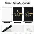 thumbnail image 4 of Bill Cipher Poster Plastic Shaft Wall Hanging Banner Artwork Canvas Wall Art Painting Decor For Home Living Room Bedroom Office 20"X30", 4 of 7
