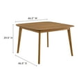 thumbnail image 4 of Vienna 5-Piece Dining Set with Armchairs in Natural Natural, 4 of 10