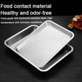 thumbnail image 7 of Sunjoy Tech 304 Stainless Steel Baking Tray Non-stick Food Grade Rectangle Dishwasher Safe Grill Serving Oven Pan Cookie Sheet Kitchen Supplies, 7 of 7