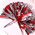 thumbnail image 2 of Raindrops Cheerleading Pom Poms with Four Finger Ring Design Made of Soft PE Material, 2 of 8