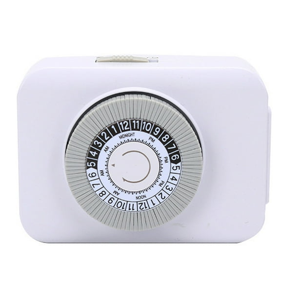 Outlet Timer,Timer Switch Support Mechanical Timer Timer Switch Support 15-minute Fans Water Heaters Outlet Timer Indoor Mechanical Timer Support 15-minute Interval Water Heaters Fish