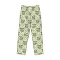 thumbnail image 6 of Daiia Cute Animal Sloth On A Branch Men's Sleep Pant with Pockets and Drawstring,Pajama Pants-XX-Large, 6 of 9