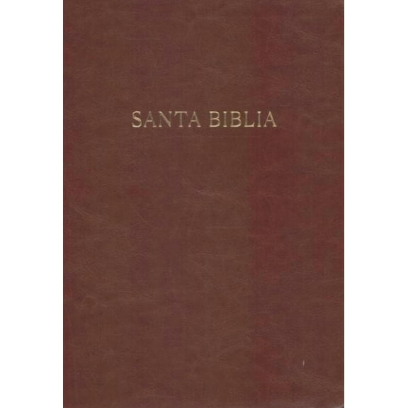 Biblia Reina Valera Revisada 1960 Super Giant Print Brown Leathersoft