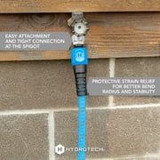 HydroTech Pro Series 3/4 x 25ft Expandable Garden Hose - Kink-Free, 2x Flow, Lightweight