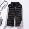 thumbnail image 1 of Women's Sleeveless Winter Gilet - Lightweight Quilted Puffer Down Vest For Warmth-xdd, 1 of 2
