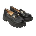 thumbnail image 1 of Faith Womens Nola Snaffle Detail Chunky Heel Loafers, 1 of 4