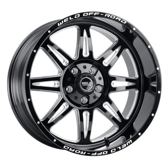 20 x 10 in. 6 x 135 mm Bolt Pattern 4.75 in. Backspacing Cheyenne W132 Series Wheel, Gloss Black - 106.1 mm Center Bore